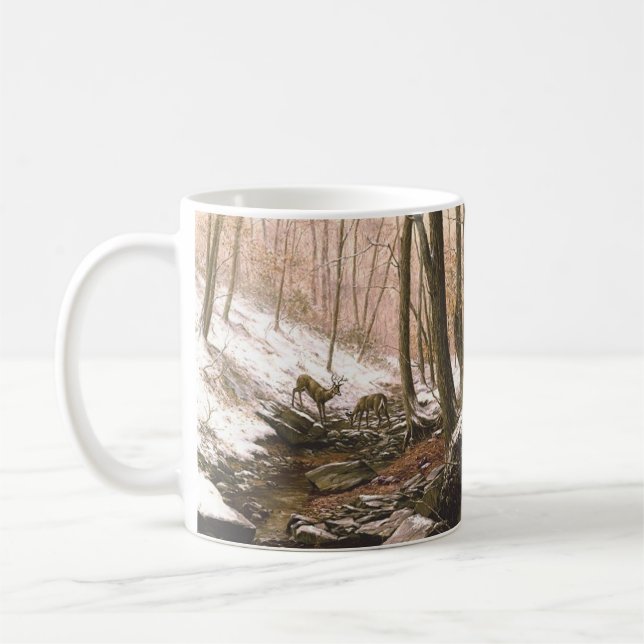 Taza De Café Paul McGehee "First Snow" Mug (Izquierda)