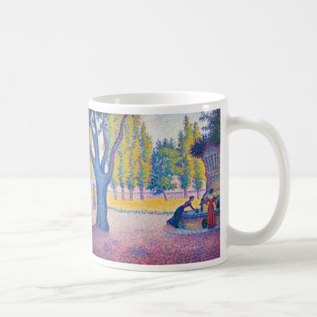 Taza De Café Paul Signac - Fuente de los Lices, Saint-Tropez (Derecha)