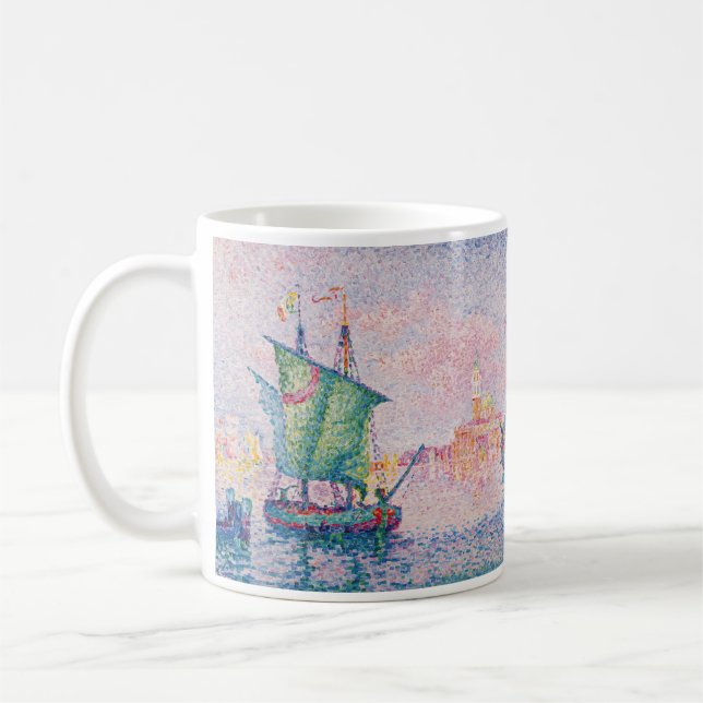 Taza De Café Paul Signac - Venecia, la nube rosa (Izquierda)