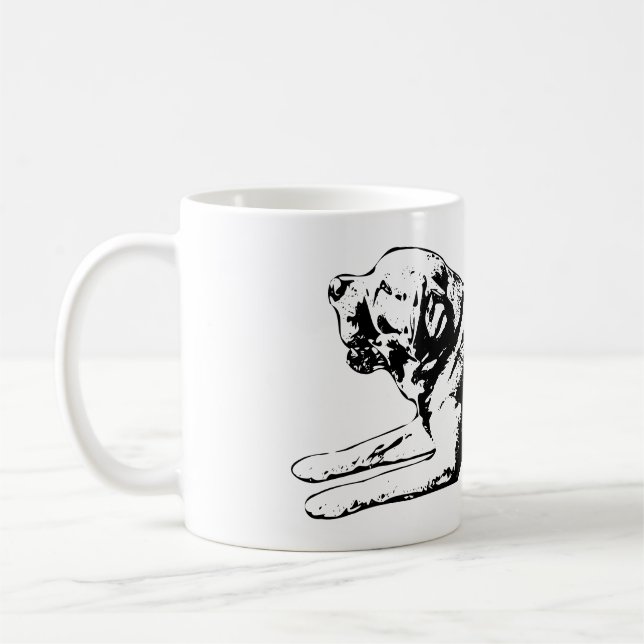 Taza De Café Pausa de Esfinge - Mirada de Oro (Izquierda)