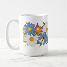 Taza De Café Pause Tiles 15oz Bee Mug – Left-Hand Edition