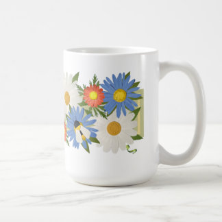 Taza De Café Pause Tiles Signature Bee 15oz--Right-hand