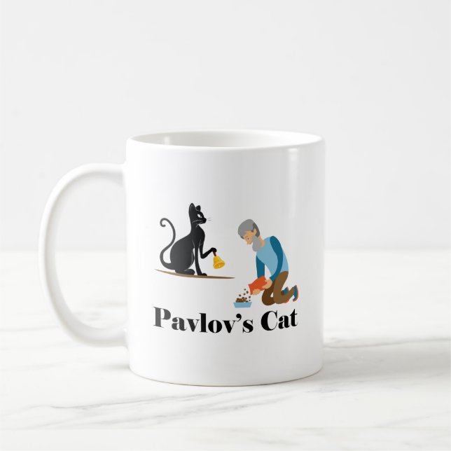 Taza De Café Pavlov y su curiosa psicología (Izquierda)