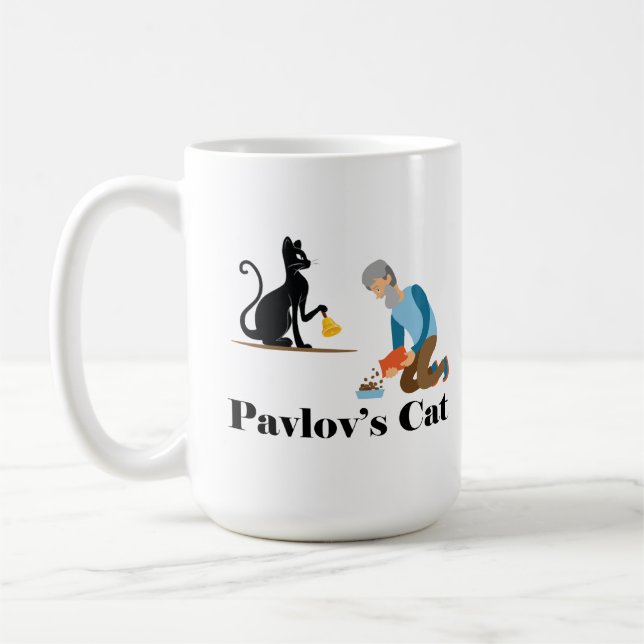 Taza De Café Pavlov y su curiosa psicología (Izquierda)