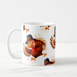 Taza De Café Pavo Bailarín