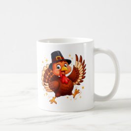 Taza De Café Pavo Bailarín