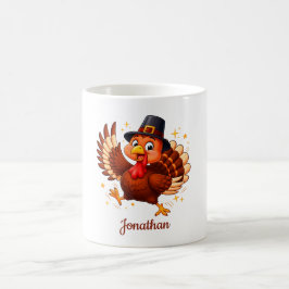 Taza De Café Pavo Bailarín
