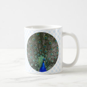 Taza De Café Pavo real