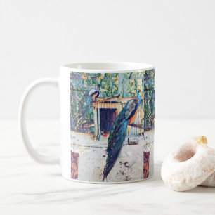 Taza De Café Pavos reales de la mamá de Harlem