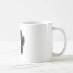 Taza De Café Paw De Perro Con Salidas