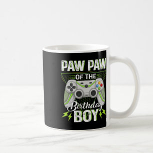Taza De Café Paw Del Niño Jugador De B-day Impresionante Videoj