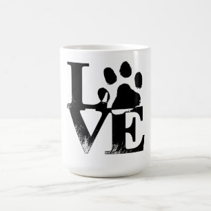 Taza De Café Paw Love