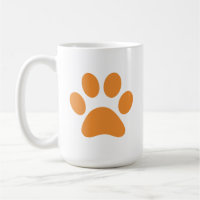 Paw Print Coffee Mug
