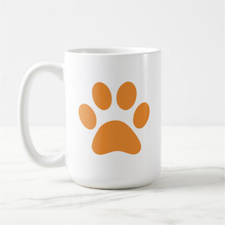 Taza De Café Paw Print Coffee Mug