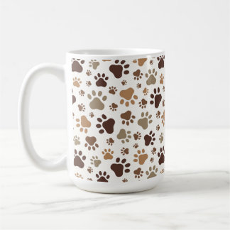 Taza De Café Paw Prints Mug