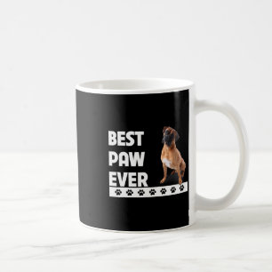 Taza De Café Paw siempre Boxer Bulldog Papá Padres Día Perros A