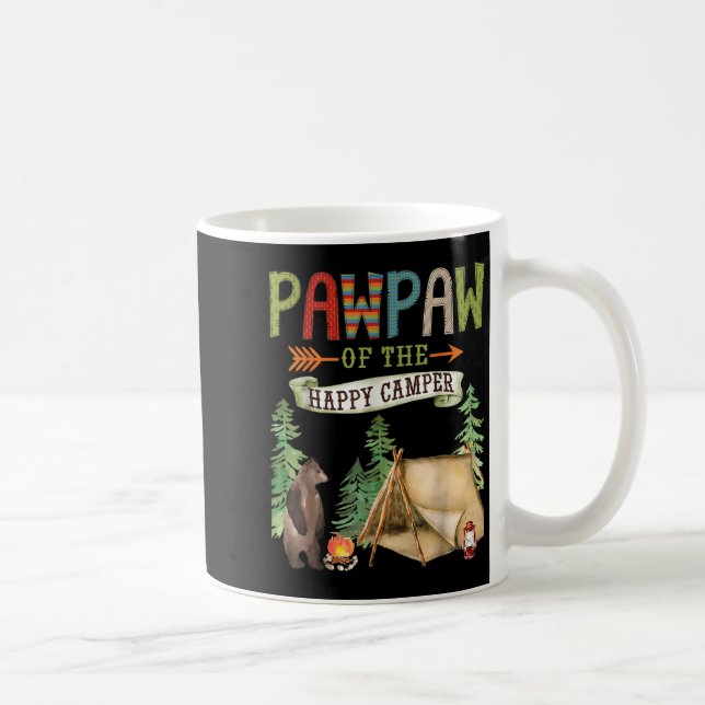 Taza De Café Pawpaw Of The Happy Camper First Birthday Camng  (Derecha)