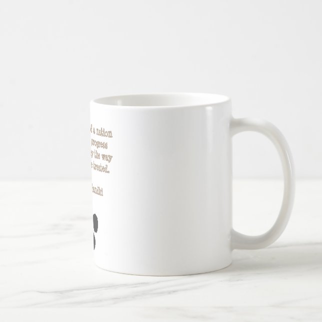 Taza De Café PawPrintGhandi (Derecha)