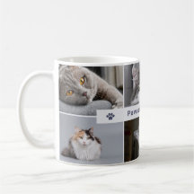 Paws and Refling - Corte Cat Mug para los amantes