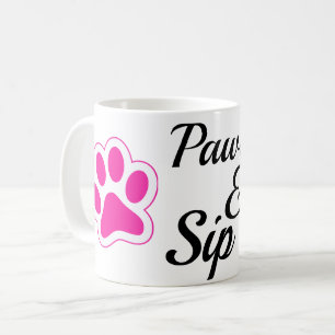 Taza De Café Paws and Sip Mug
