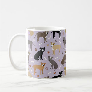 Taza De Café Paws de Pitbull y café de huesos Mug