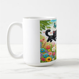 Taza De Café Paws & Positivity