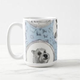 Taza De Café Paws & Sips Perro Mug