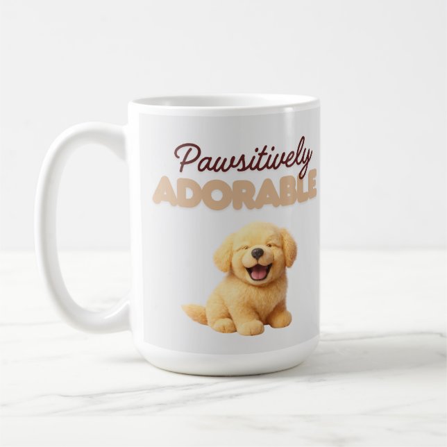 Taza De Café Pawsitively Adorable  (Izquierda)