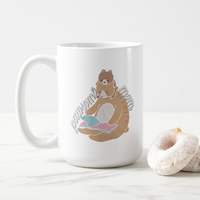 Taza De Café Pawsome Mom (Con donut)