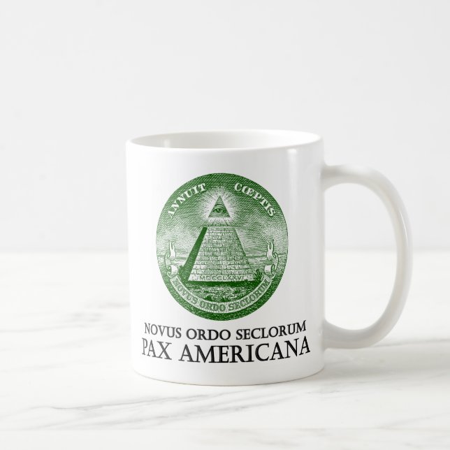 TAZA DE CAFÉ PAX AMERICANA (Derecha)