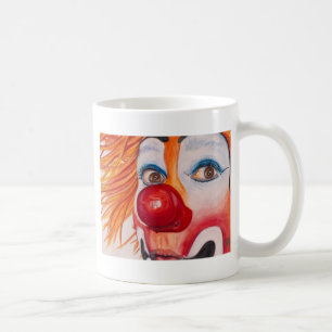 Taza De Café Payaso #10 de la acuarela