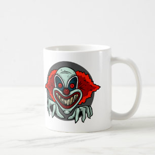 Taza De Café Payaso asustado