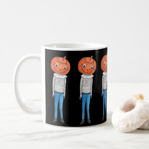 Taza De Café Payaso de Cabeza de Calabaza Espeluznante Regalo E