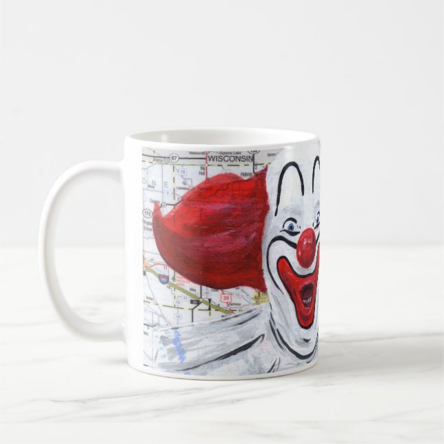 Taza De Café Payaso de Chicago (Izquierda)