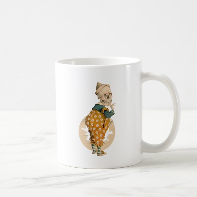 Taza De Café Payaso esquelético (Derecha)