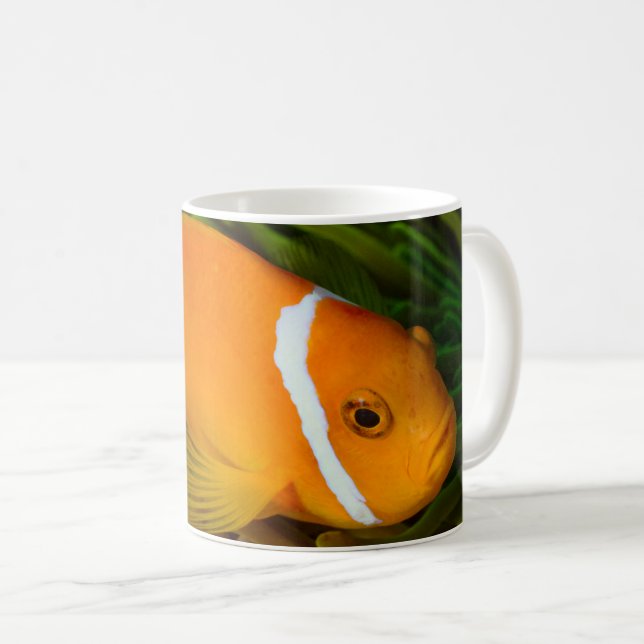 Taza De Café Payaso Fish White Coffee Mug (Anverso derecho)