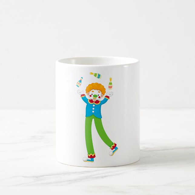 Taza De Café Payaso Jugador (Subido por el creador)