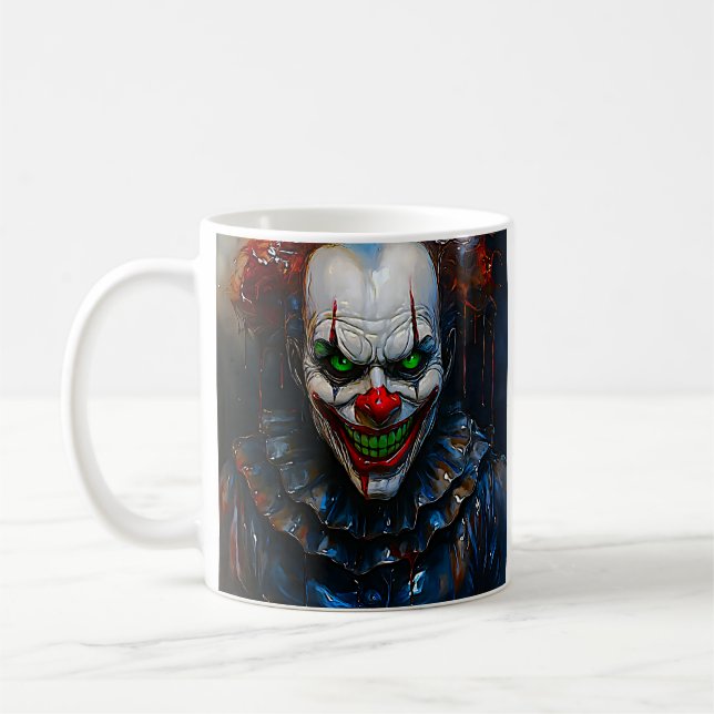 Taza De Café Payaso siniestro (Izquierda)