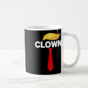 Taza De Café Payaso Trump Divertido Sarcástico Anti-trump Sutil