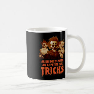 Taza De Café Payasos asesinos desde el espacio exterior Hallowe