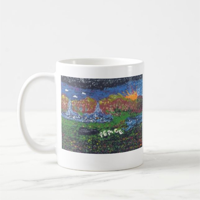 Taza De Café Paz (Izquierda)