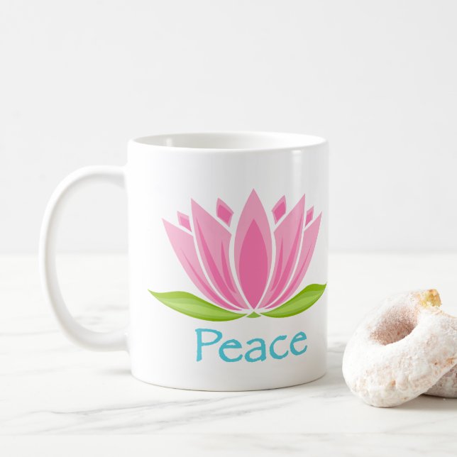 Taza De Café Paz (Con donut)