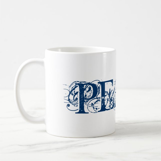 Taza De Café Paz (Izquierda)
