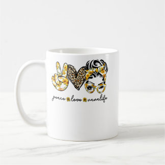Taza De Café Paz Amar Nana Vida Madre Vida