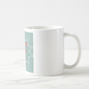 Taza De Café Paz, amor e impresión africana