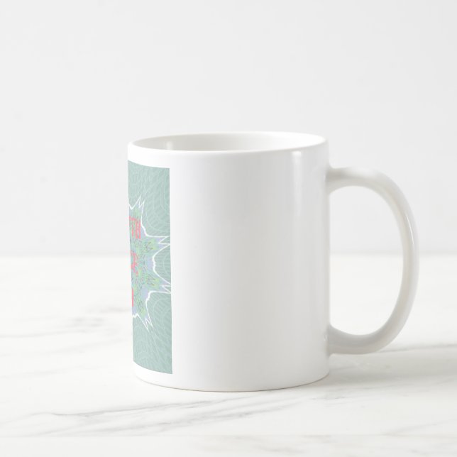 Taza De Café Paz, amor e impresión africana (Derecha)