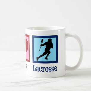 Taza De Café Paz Amor Lacrosse