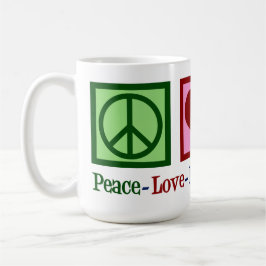 Taza De Café Paz Amor Terapia Física Cuta PT