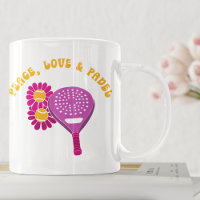 Paz, amor y poder de las flores padel