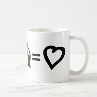 Taza De Café Paz + Anarquía = amor